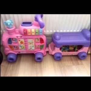 vtech train pink